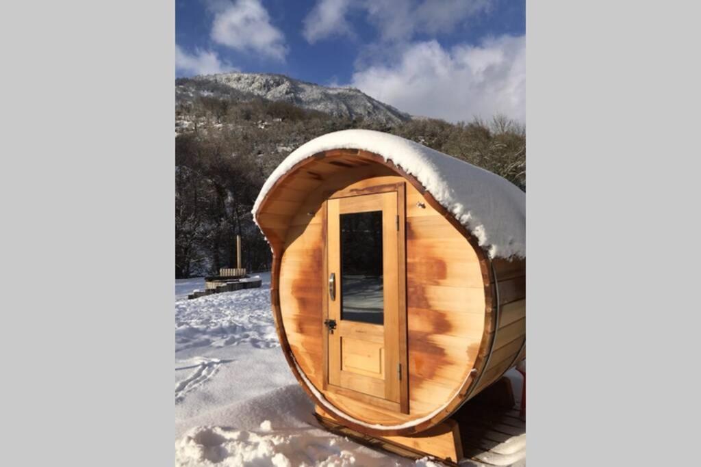 Chalet Le Fario, Bain Nordique Frechet-Aure Bagian luar foto